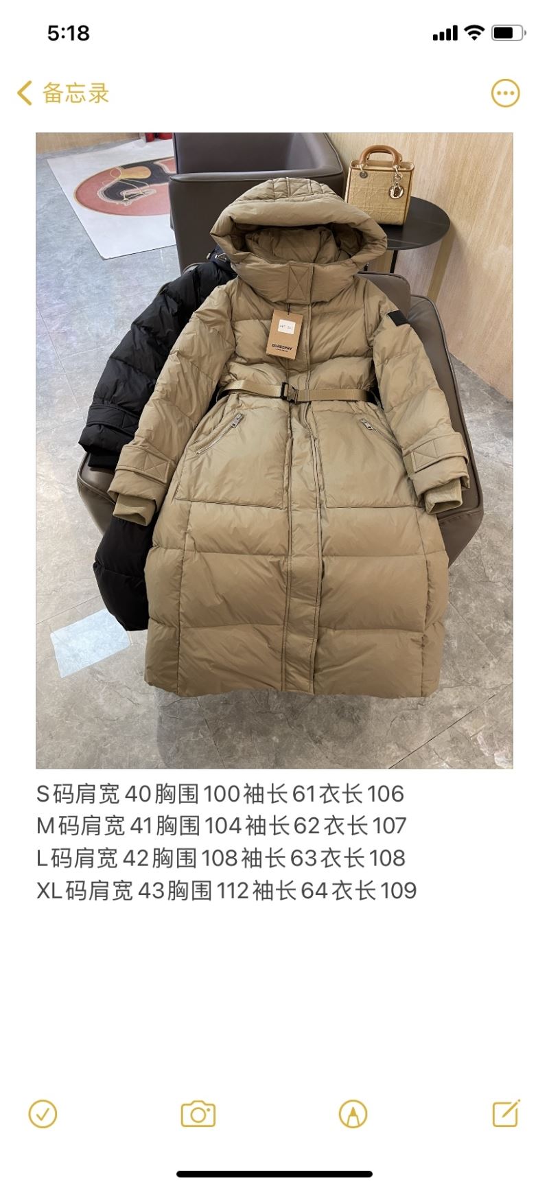 Burberry Down Jackets